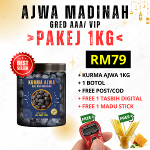 1KG KURMA AJWA MADINAH - RM79